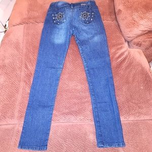 Rojo Romance high waist butt lifting jeans NWOT